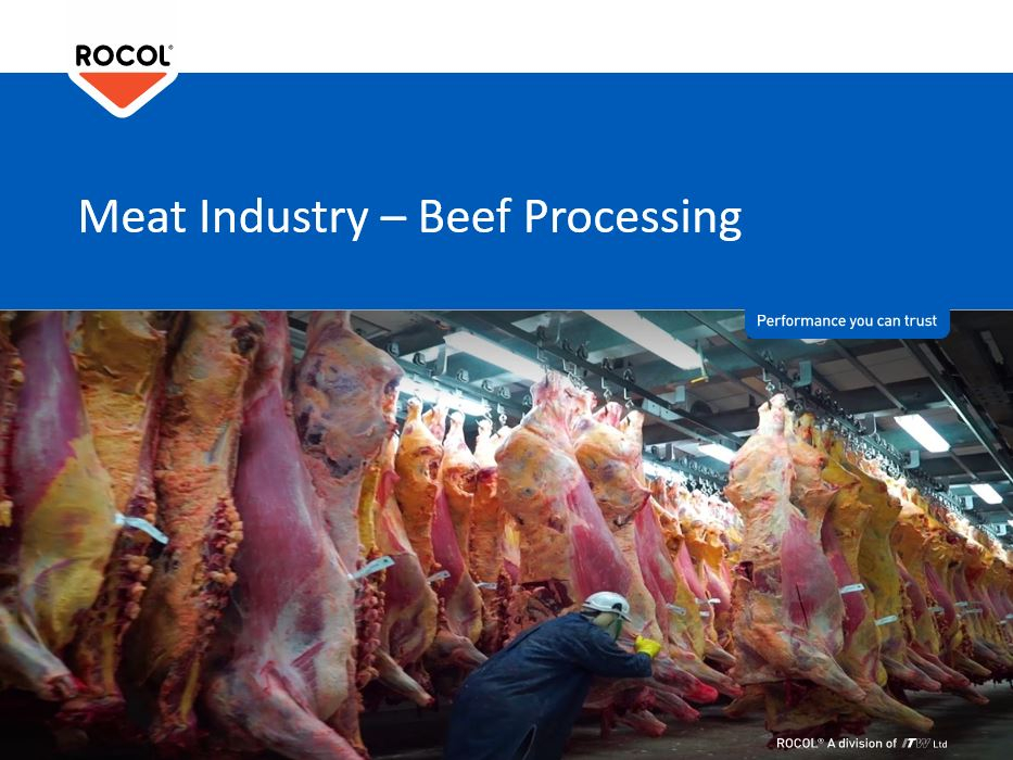 Food Industry Applications - Beef Processing - Rocol